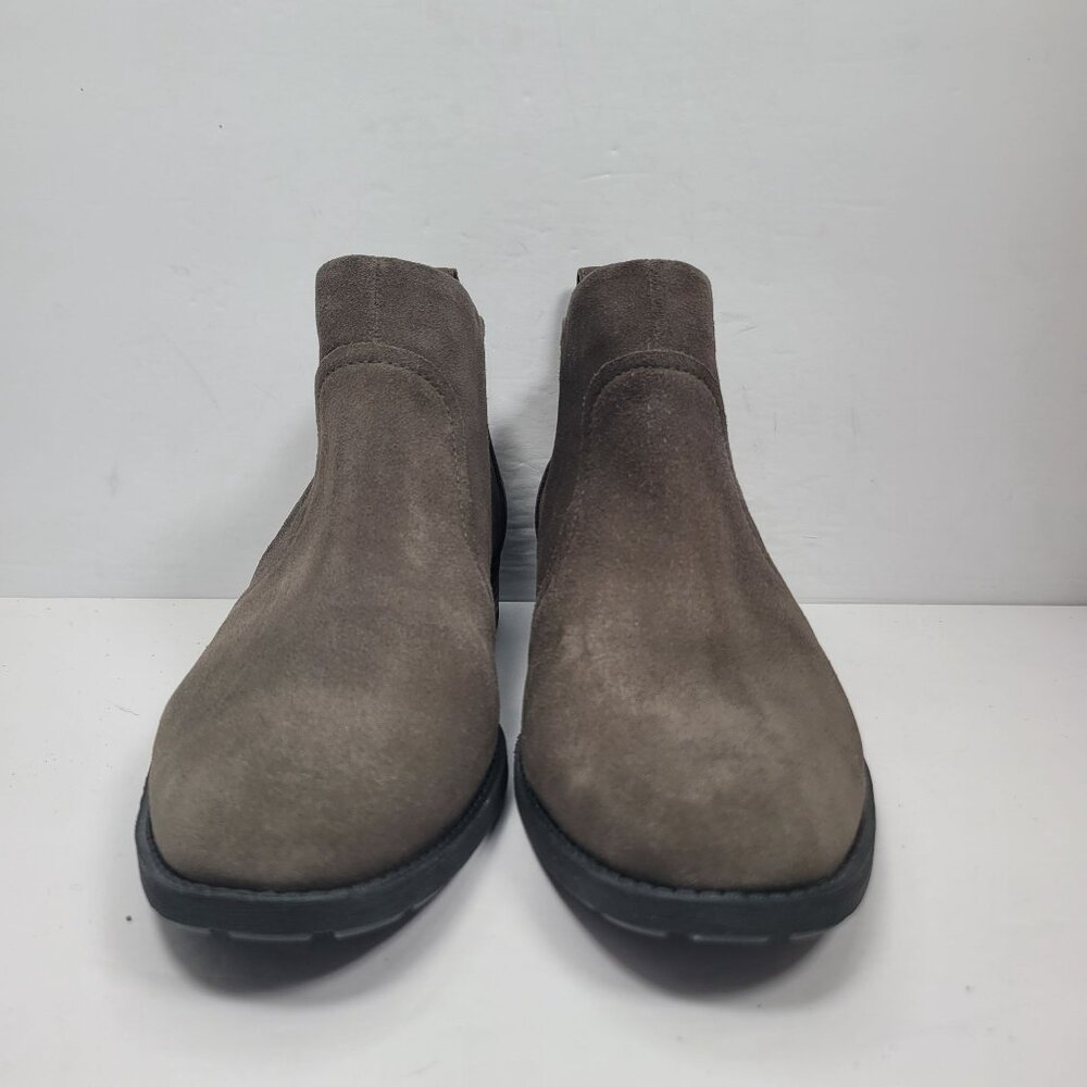 UGG Aureo Women's Slate Gray Zip Ankle Boots S/N 1103725 US Size 9 - Picture 3 of 8
